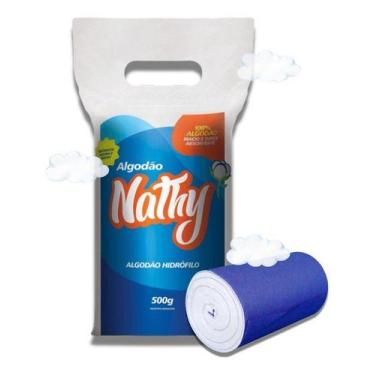 Imagem de Algodão Nathy Rolo 500g - Versatilidade E Maciez Para O Dia
