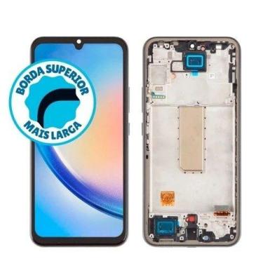 Imagem de Tela frontal touch display s a34 4g c/a orig (lcd menor) - COMPATIVEL