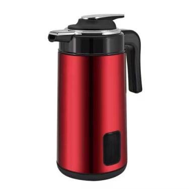 Imagem de Chaleira Elétrica Garrafa Inox 1350W 220V Vermelha Premium - BAK
