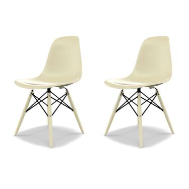 Imagem de Conjunto com 2 Cadeiras Eames dsw Fendi