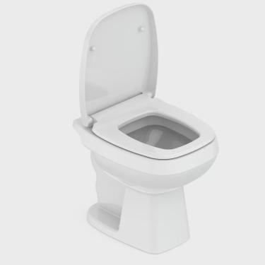 Imagem de Vaso Sanitário Convencional com Assento Soft Close City Celite