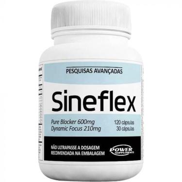 Imagem de Sineflex 120 Cápsulas Power Supplements Sem Sabor - 1 unidade