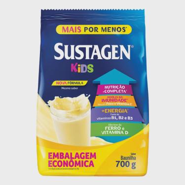 Imagem de Complemento alimentar sustagen kids baunilha sachê 700G