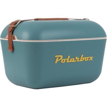 Imagem de Caixa Termica Cooler Polarbox 20 Litros Bolsa Modelo Retro Azul Escuro