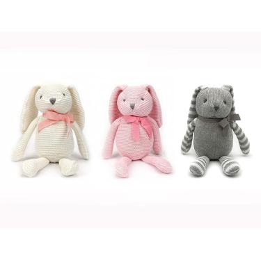 Imagem de Bichos de pelúcia FLUFFYFUN Bunny Rabbit Algodão orgânico 200g