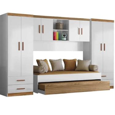 Imagem de Quarto Conjugado Guarda- Roupa 4 portas - Peternella