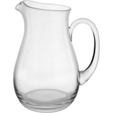 Imagem de Jarra de Vidro Com Alça Para Água e Suco 2,1L Para Cozinha