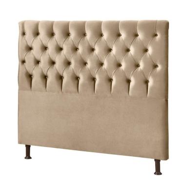 Imagem de Cabeceira Cristal 195x126cm Para Cama Js Móveis Castor