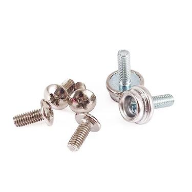 Imagem de UOMIO Kit De Reparo Para Capacete De Futebol Americano, Kit De Parafusos Para Máscara De Capacete, Kit De Ferragens Para Máscara Facial Universal, Kit De Reparo Para Capacetes Esportivos De Aço Inox