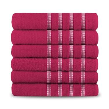 Imagem de Kit 10 Toalhas de Banho Para Petshop - Banho e Tosa - Cachorro e Gato 100% Algodão (Rosa,4)