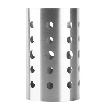 Imagem de Organizador de utensílios de cozinha grcfumo, suporte de cozinha em aço inoxidável, portador de ferramentas de cozinha preto Crock de armazenamento para organizar gavetas bancadas (-3118210202712)