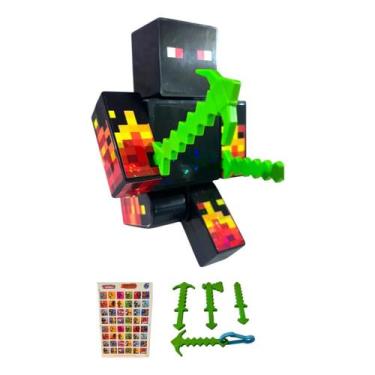 Imagem de Boneco 15cm Athos + 3 Ferramentas + Chaveiro + Jogo Memória - Algazarr