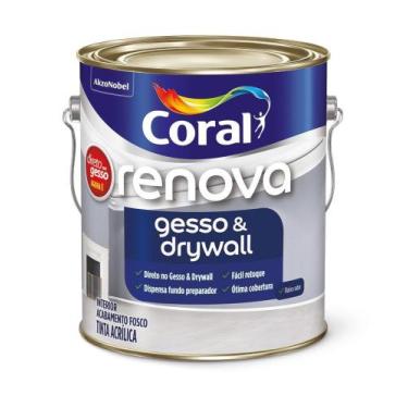 Imagem de Tinta Renova Direto no Gesso e Drywall Coral 3,6L