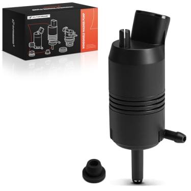 Imagem de A-Premium Substituição da bomba de lavagem para Chevrolet Traverse 2009-2017 Trailblazer GMC Envoy 2005-2009 GMC Acadia 2007-2016 Buick Enclave Cadillac CTS, traseiro, 2 bocais