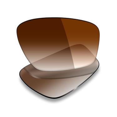 Imagem de Mryok Lentes de substituição UV400 compatíveis com Oakley Crosslink Zero OX8076 56 mm - Marrom Gradiente Tint