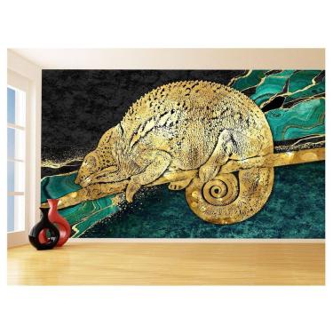 Imagem de Papel De Parede 3D Animais Pop Art Camaleão Pet 3,5M Pxa06