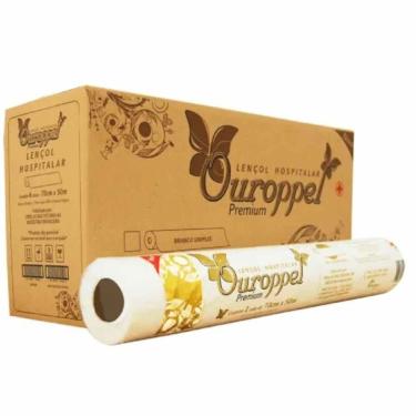 Imagem de Lençol Hospitalar 70x50 Com 6 Rolos 100% Celulose