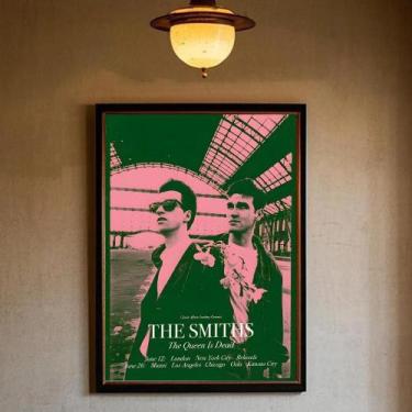 Imagem de the Smiths Rock Band Retro Poster HD Art Decoração De Parede À Prova D