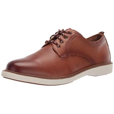 Imagem de Sapato Oxford Infantil Florsheim Supacuh Plain Toe, Cognac, 13 Little Kid