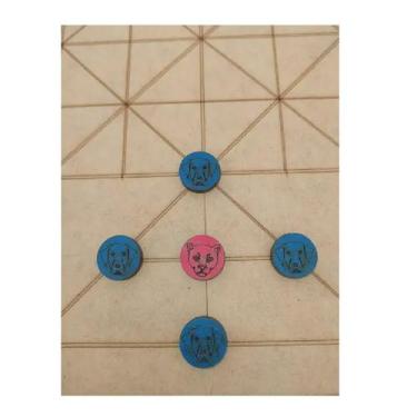 Imagem de Jogo Da Onça - Kakareco, Marrom