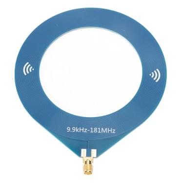 Imagem de Mini Antena SW, 9,9kHz a 181MHz BB Loop Antenna Com Conector SMA, Antenas de Ondas Curtas de Loop Portátil para Camping Ao Ar Livre (Frea externa do buraco interno)
