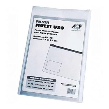 Imagem de PASTA MALOTE CRISTAL 22CMX33CM PZ 30 ACP- Unidade