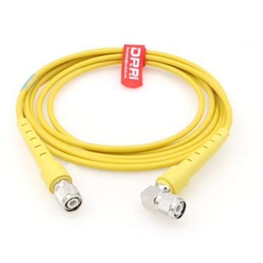Imagem de DRRI Cabo de antena TNC para TNC 58957 de ângulo reto para Trimble GPS SPS Radio R8 R7 5800 5700 Pacific Crest ADL TDL 2,8M