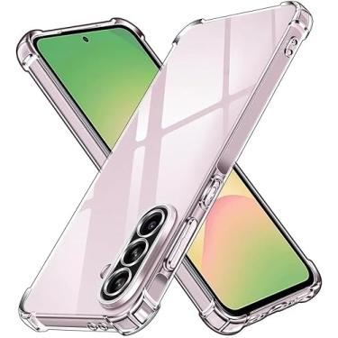 Imagem de Capa TPU Transparente para Sannsung Galaxy A56 Anti Impacto Shock Choque Alta Proteção Premium