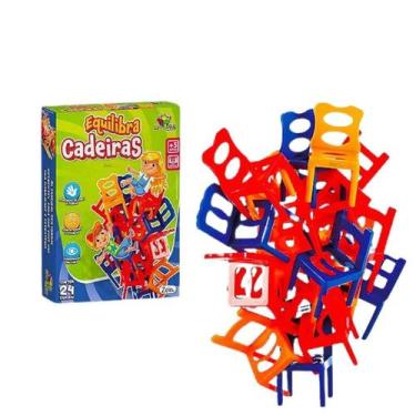 Imagem de Jogo De Equilibras As Cadeiras De Brinquedos Divertido Com Multijogado