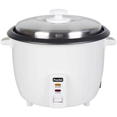 Imagem de Panela de Arroz Elétrica 2.8L Multifuncional com Desligamento Automático, 1300W, 110v, PANTIN PT RC 20, Branco