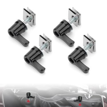 Imagem de LKV Kit de parafusos de ferragem com fechaduras, antifurto, ferragens de montagem de alforje, caixa lateral, serve para Harley Davidson Touring Street Glide Electra Glide Softail 1992-Up