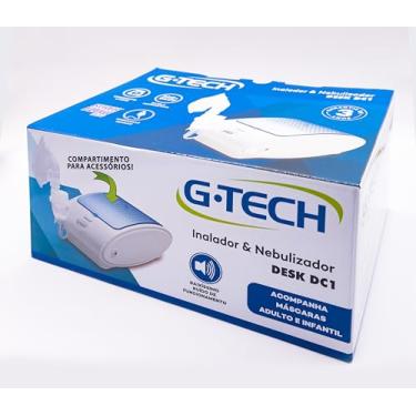 Imagem de Inalador Nebulizador Compressor Silencioso, Baixo Ruído, Bivolt, G Tec