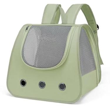 Imagem de Mochila Bolsa Transporte Pet Gato Cachorro para Passeio Viagem Caminhada024-174(VERDE)