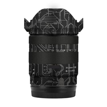 Imagem de Película para câmera Película protetora de lentes antirriscos para Tamron 11-20 mm F2.8 adequado para Canon RF Mount 11 20 (Circuit Titanium)