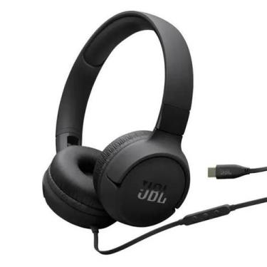 Imagem de Fone de Ouvido JBL, Headphone Bluetooth, Tune 520C USB-C (Preto)