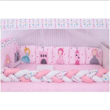 Imagem de Kit Berço Sublimado com 13 peças - Estampas meninos e meninas - morada