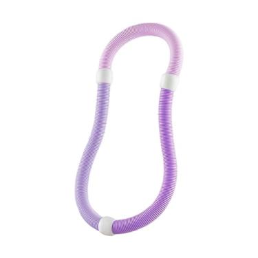 Imagem de UGPLM Arco de Mola com Peso para Fitness, Equipamento Portátil e Confortável para Treinamento, Exercícios, Círculo de Fitness Abdominal para Homens e, 1.3kg