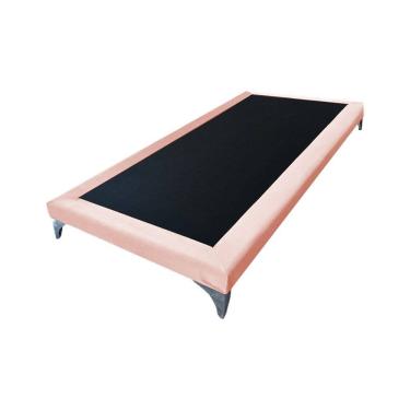Imagem de Cama Montessoriana Adulto Oriental Premium Solteiro Veludo Rose