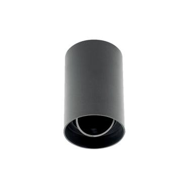 Imagem de Spot Redondo Sobrepor Teto Preto Direcionável Gu10 Mr16 Opus