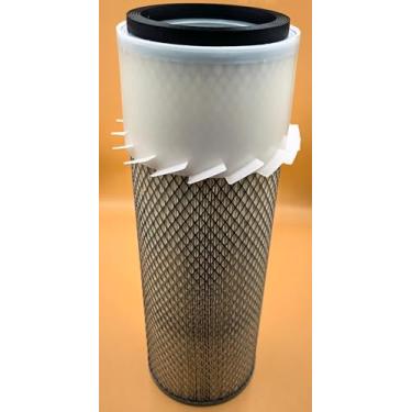 Imagem de Struggling Filtro de ar com aletas P182062 42518 AF1606KM LAF9538 - Exterior serve na caixa 480F 580D 580K 580SE 580SK 590 A173290 N6778 substitui Massey Ferguson 1040764M91 Ford 2214 09 John Deere