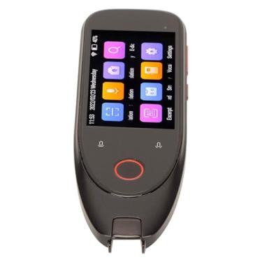 Imagem de Akozon Título: Tradução Caneta Com Tela de Toque - Tradutor de Digitalização Portátil para 112 Idiomas, Voz, Texto e Tradução para Fotos