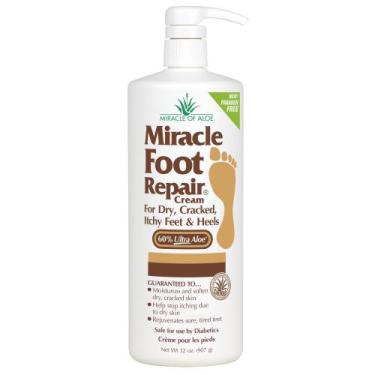 Imagem de Creme reparador de pés Miracle of Aloe 946 ml 60% puro Ultra Aloe