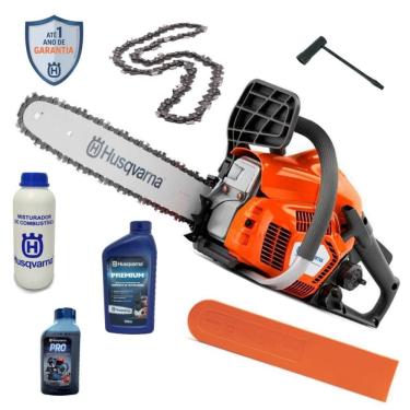 Imagem de Motosserra Husqvarna 125 Óleo 2 Tempos Misturador Corrente