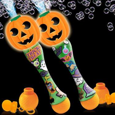 Imagem de Bubble Wand ArtCreativity Halloween 14 cm com LED e música para crianç