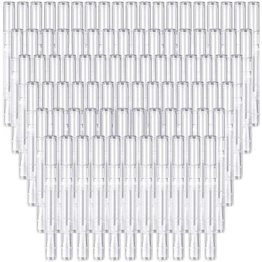 Imagem de Canetas Twist vazias, 3 ml transparentes, pacote com 100 unidades para