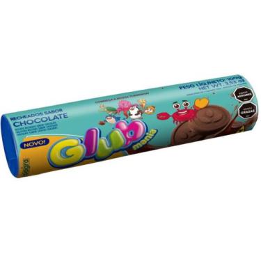 Imagem de Biscoito Recheado Glub 100g Com 10 Unidades Sagra, CHOCOLATE