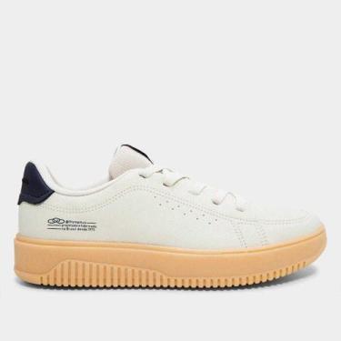 Imagem de Tênis Infantil Menino Olympikus Eros, Bege, 32