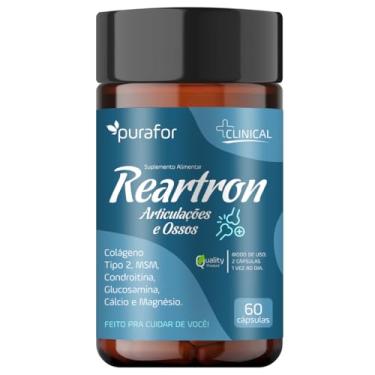 Imagem de Reatron | Glucosamina, Colágeno Tipo 2, Magnésio, MSM, Cálcio | Suplemento Completo para Articulações, Músculos e Ossos e Melhoria da Mobilidade | 60 Cápsulas