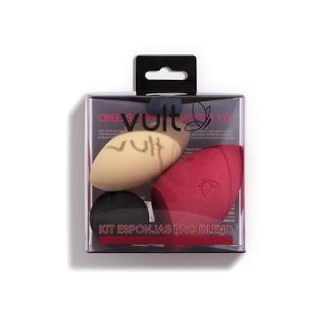 Imagem de VULT KIT ESPONJAS DE MAQUIAGEM PRO BLEND