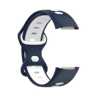 Imagem de Fitbit Charge 6 5 Silicone Sport Strap Substituição Smartwatch Band Pu